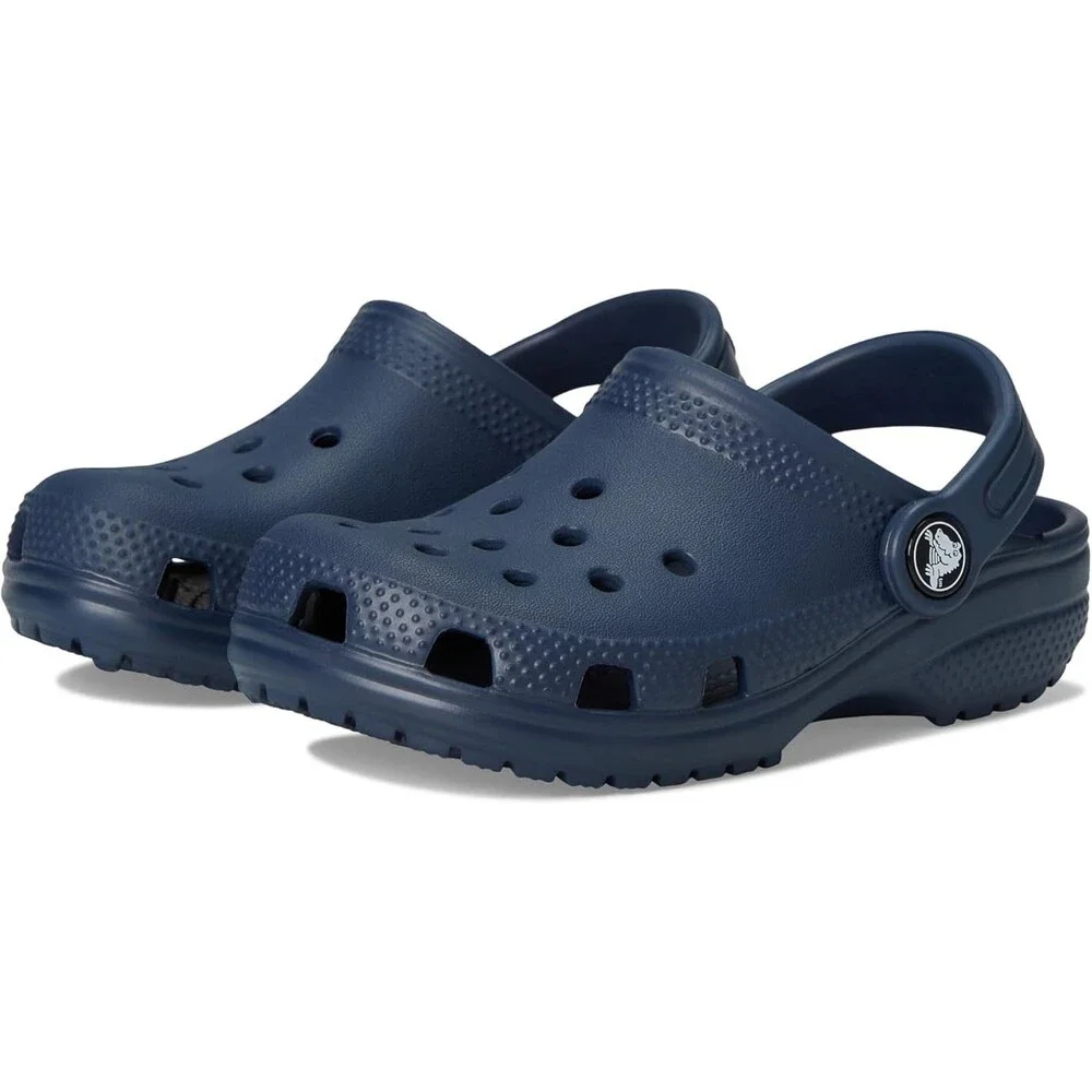Crocs Classic 206990-410 Clog Infant Navy Slip Up Slingback Comfort Shoe GBO3316